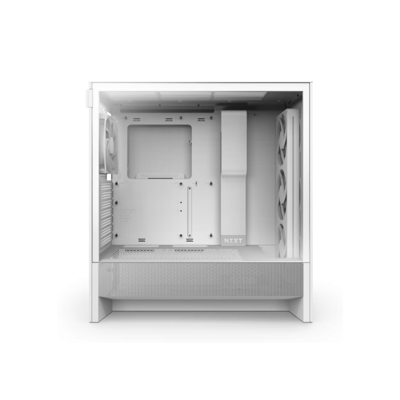 Корпус для ПК NZXT H5 Flow RGB (2024), White