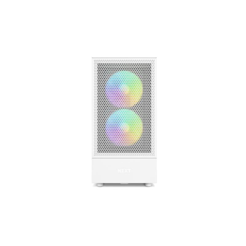 Carcasa PC NZXT H5 Flow RGB, White