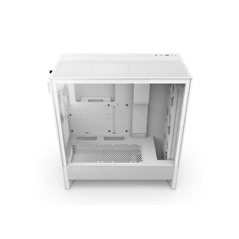 Корпус для ПК NZXT H5 Flow RGB (2024), White