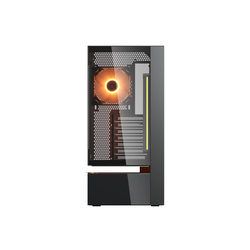 Case ATX Cougar CFV235 Vision w/o PSU, 2x120revers, 1x120mm, ARGB PWM, TG: Front&Side, 2xUSB3.0, 1xUSB-C, 2x2.5