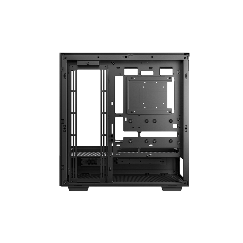 Case mATX Deepcool CH690 Digital, w/o PSU, 2xUSB3.0, 1XUSB-C, Tempered Glass, None Fans, 2x2.5", 1x3.5",