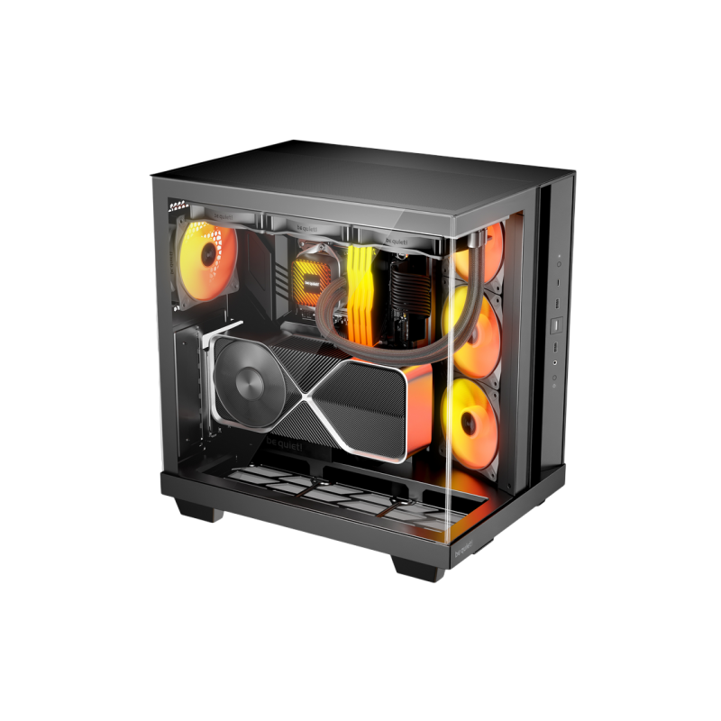 Case ATX be quiet! Ligh Base 500 LX, w/o PSU, 4x120mm ARGB fan, Front&Side TG, DF, USB-C, 2xUSB3.2, 1x3.5&quot