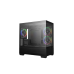 Case mATX Deepcool CG380, w/o PSU, 3x120mm, Front&Side TG, 2xUSB3.0, 1xUSB-C, 3x2.5", 2x3.5", Black