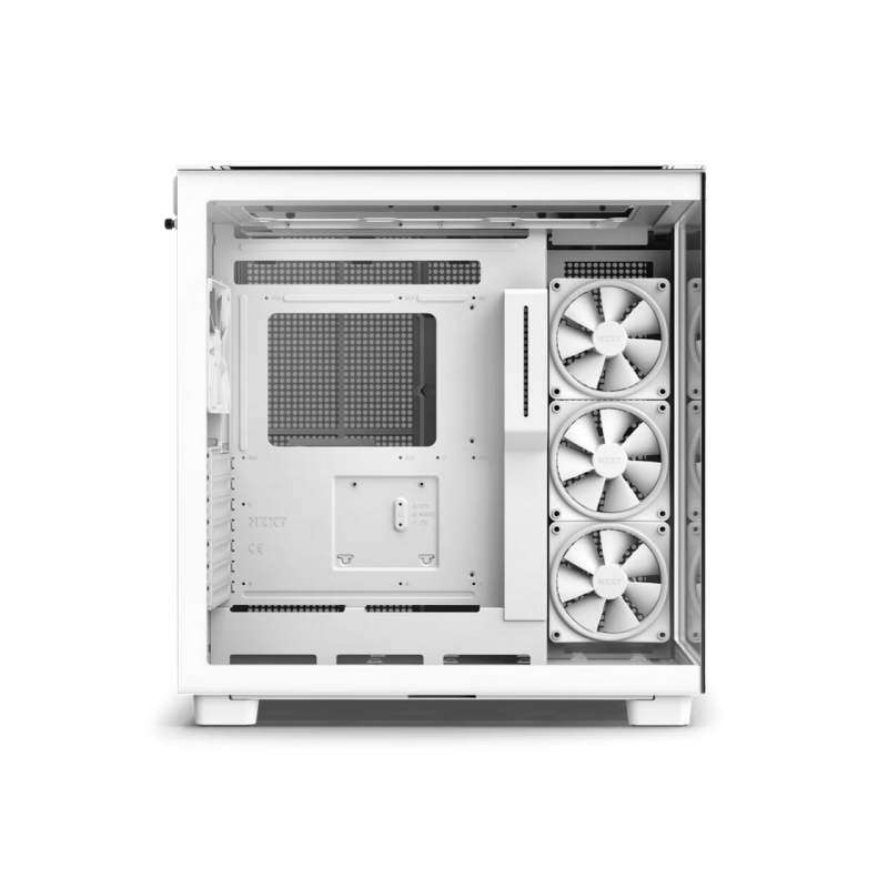 Корпус для ПК NZXT H9 Flow, Белый