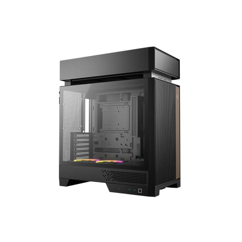 Case ATX Deepcool CL660, w/o PSU, 2x120mmARGB, USB-C, USB3.0, Front Mesh, TG, Dust Filter, 2x2.5', 2x3.5",