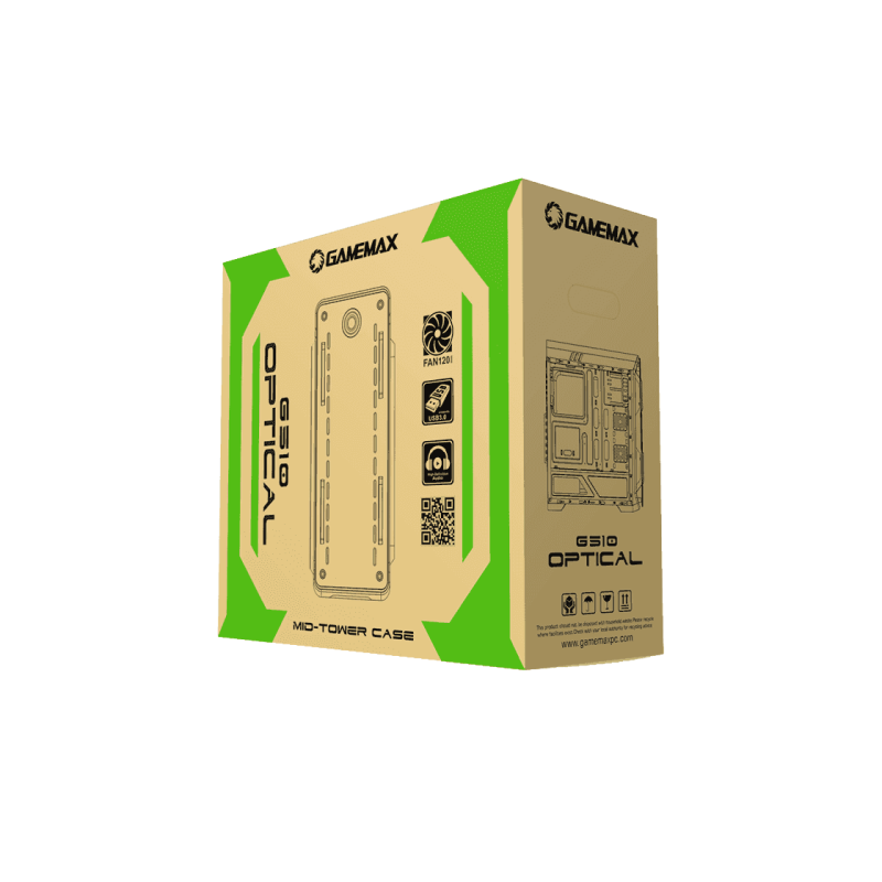 Carcasa PC Gamemax Optical, White