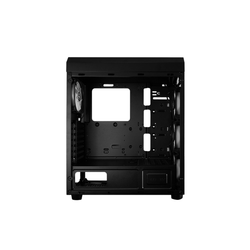 Корпус ATX Chieftec SCORPION III, без блока питания, 0,6 мм, 4x120 мм RGB, закаленное стекло спереди и сбоку, 2xUSB-A 3.2, 1xUSB-C