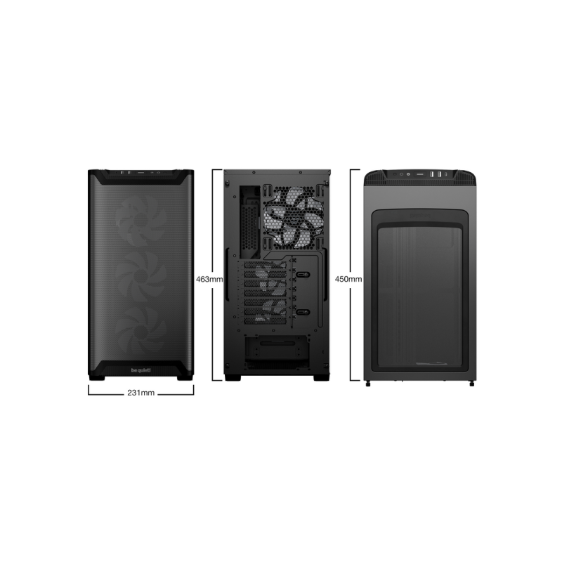 Корпус для ПК Be Quiet Pure Base 501 LX, Black