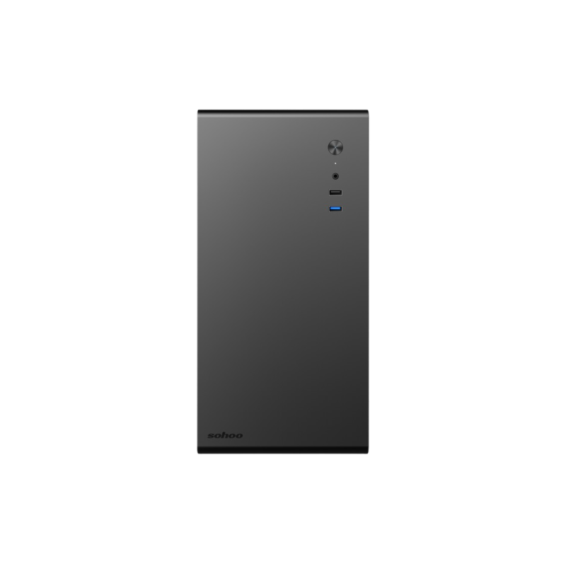 Корпус для ПК Sohoo 6519BK, Black