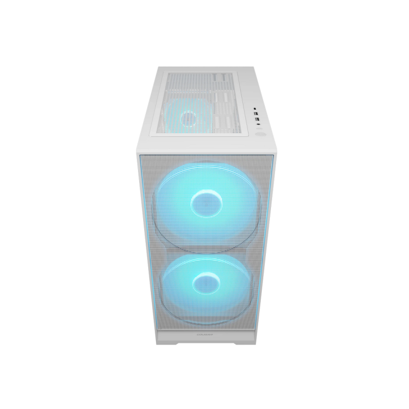 Case ATX Cougar Airface 180 w/o PSU 2x180front 1x120rear PWM ARGB fans Tempered Glass, LED controller 2xUSB3.0