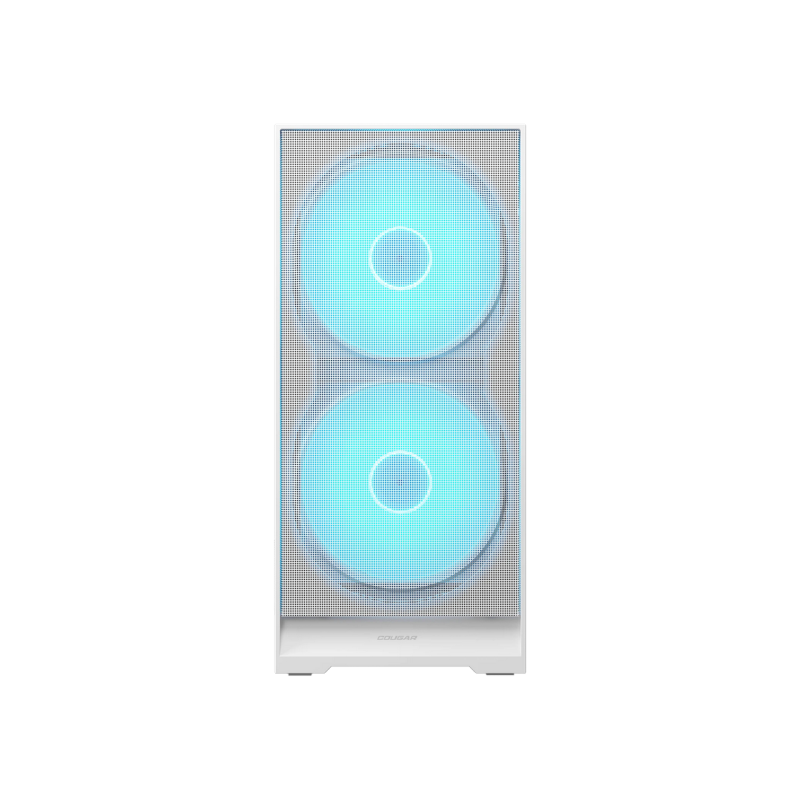 Case ATX Cougar Airface 180 w/o PSU 2x180front 1x120rear PWM ARGB fans Tempered Glass, LED controller 2xUSB3.0