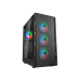 Case ATX Cougar Airface Pure RGB w/o PSU 3x120front 1x120rear RGB fixed Tempered Glass LED controller 2xUSB3.0 
