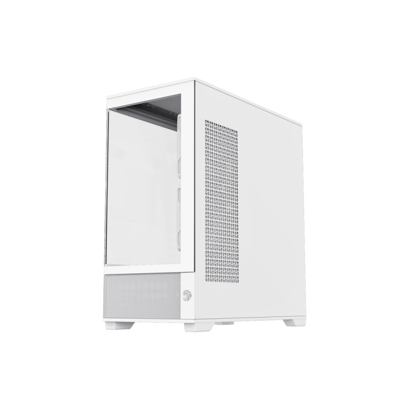Case mATX GAMEMAX VISTA 2 MW, w/o PSU, 0.6mm, 3*120 ARGB PWM,Front&Side Tempered Glass 270- degree, 2xUSB3.0,