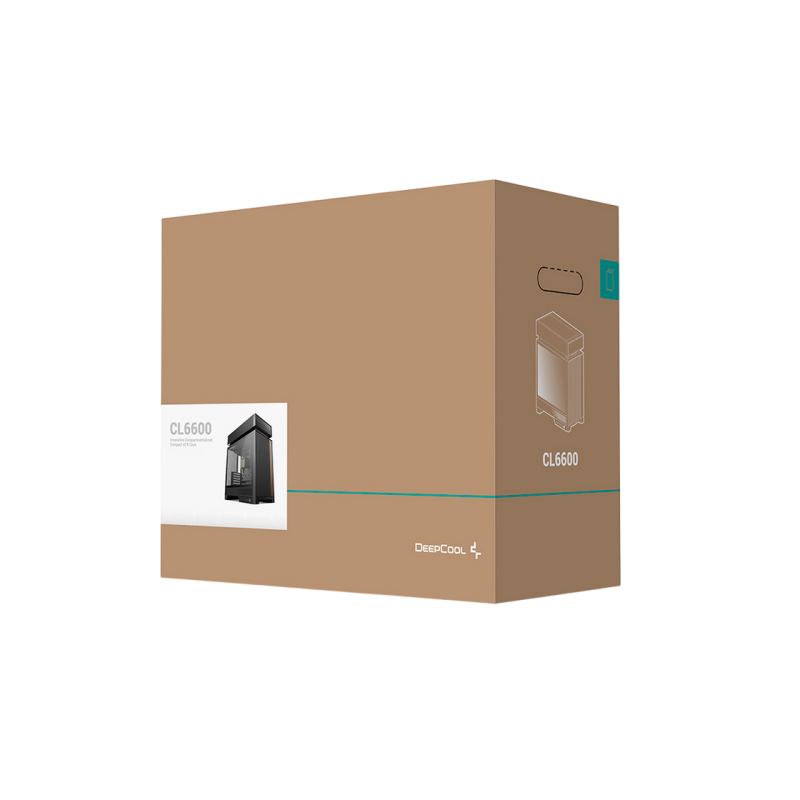Case ATX Deepcool CL6600, w/o PSU, AIO 360mm, 2x120mmARGB, USB-C, USB3.0, Front Mesh, TG, Dust Filter, 2x2.5', 2x3.