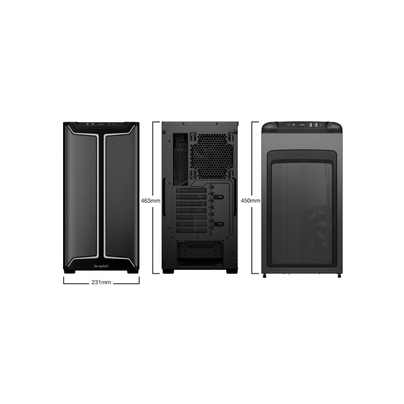 Корпус для ПК Be Quiet Pure Base 501 DX, Black