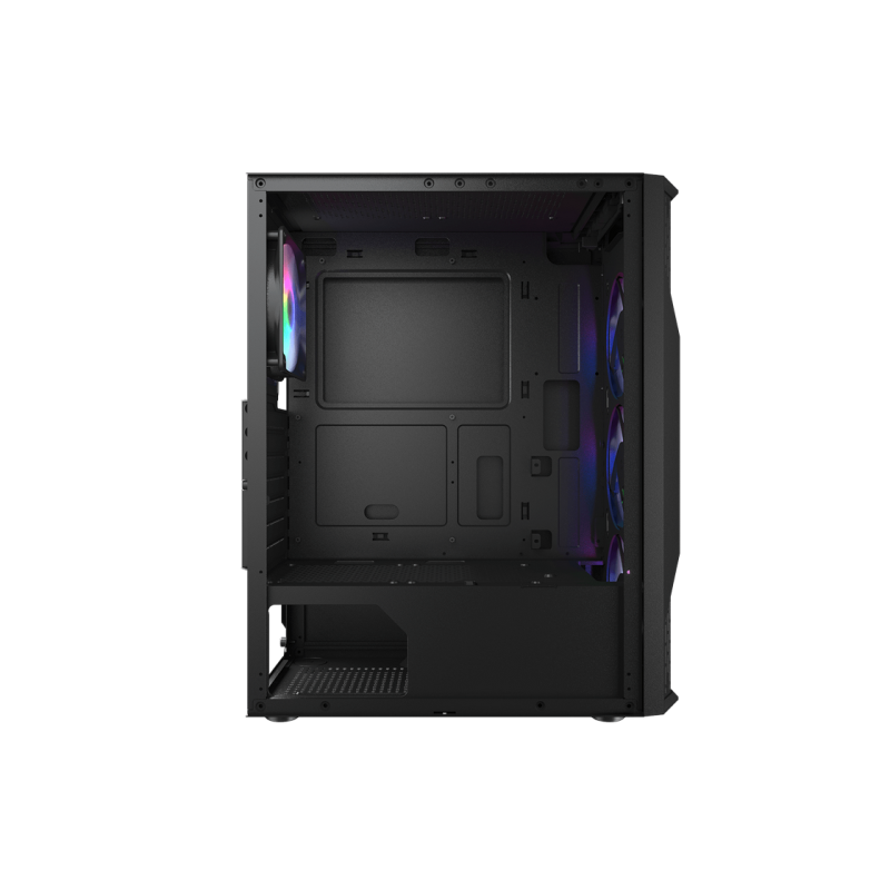 Case ATX Cougar MX 110 RGB w/o PSU 3x120front 1x120rear RGB fixed Tempered Glass 1xUSB3.0 1xUSB2.0 2x2.5" 2x3.