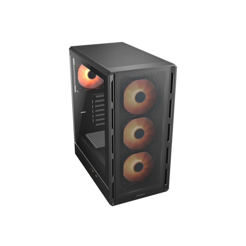 Case ATX Cougar Airface Pure PRO w/o PSU 3x120front 1x120rear ARGB PWM,Tempered Glass, LED controller 2xUSB3.0
