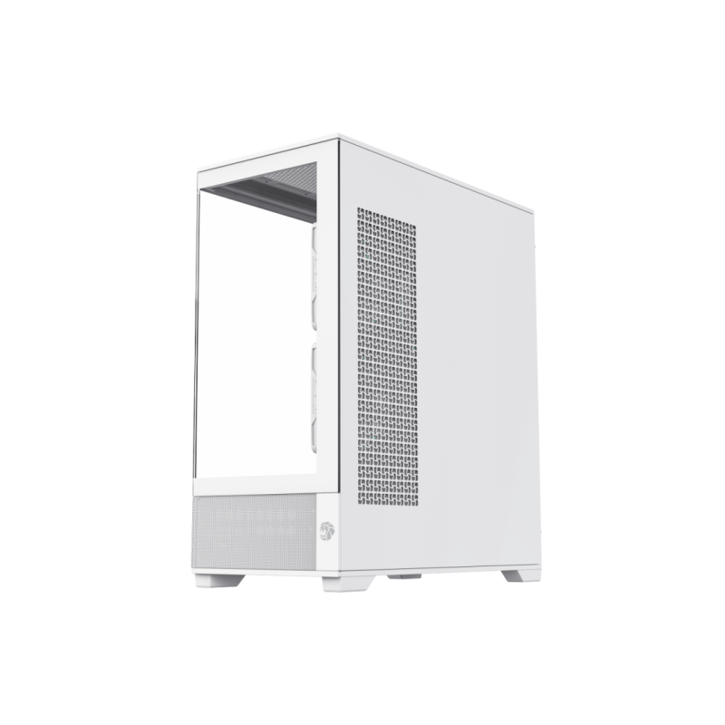 Case ATX GAMEMAX VISTA 2 AW, w/o PSU, 0.6mm, 3x120mm ARGB, ARGB Hub, RC, Front&Side Tempered Glass, 2xUSB3.0,