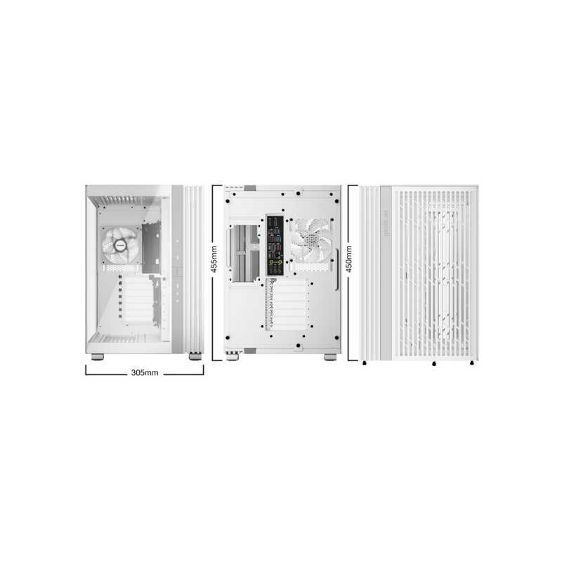 Корпус для ПК Be Quiet Ligh Base 600 LX, White