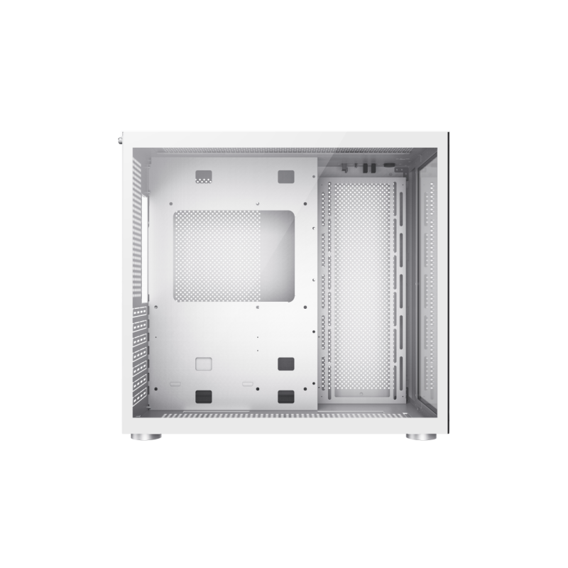 Carcasa PC Gamemax Abyss TR, White