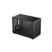 Case mATX Deepcool CH260, w/o PSU, No fans, TG, 2xUSB3.0, 1xUSB-C, 1x2.5", 1x3.5", Black