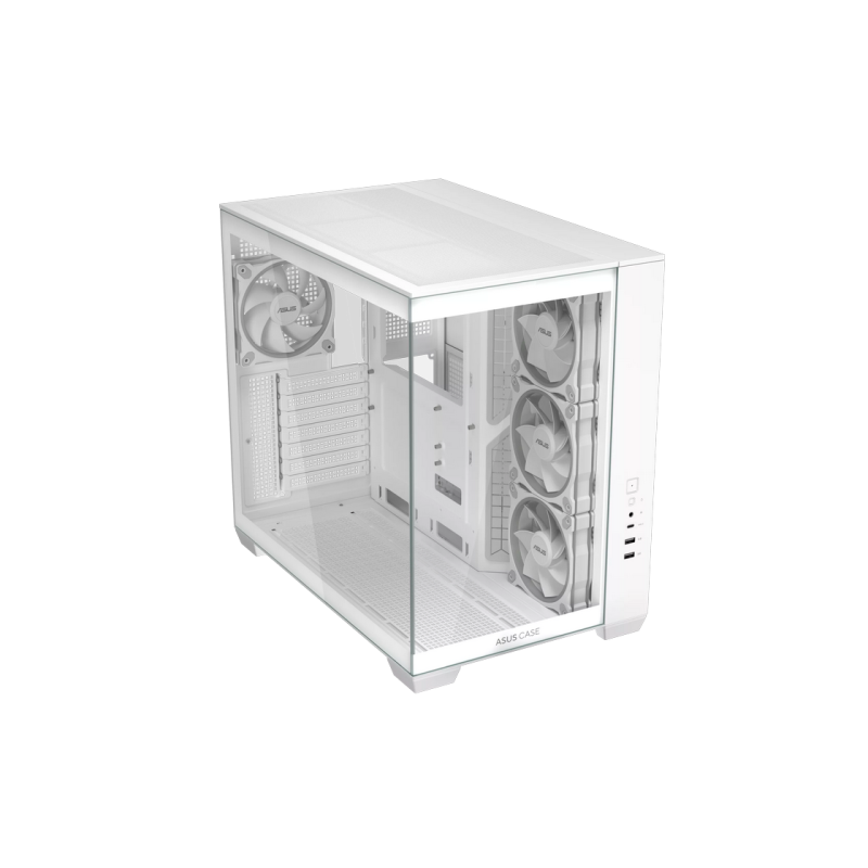 Case ATX Asus A32 PLUS TG ARGB WHITE, 4x120mm ARGB, Front Mesh, Tempered Glass, Headset hook, 2xUSBx3.0, 1xUSB 3.2