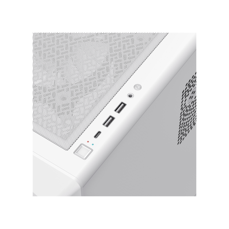 Корпус для ПК Gamemax Vista COC AW, White