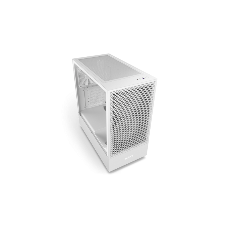 Carcasa PC NZXT H5 Flow RGB, White