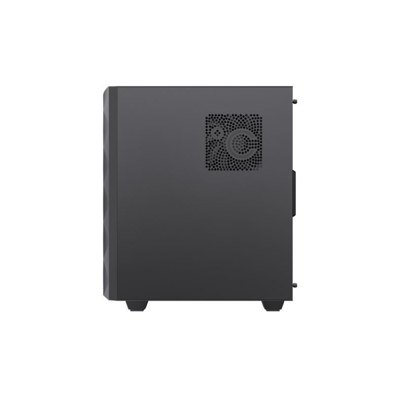 Корпус ATX GAMEMAX Diamond CP BK, без блока питания, толщина слоя 0,5 мм, 2 x 120 мм ARGB-подсветки, 1 x 140 мм ARGB-подсветка, ARGB-концентратор, сетка на передней панели + светодиодная лента, 1 x USB3.1