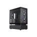Корпус ATX GAMEMAX N80, без блока питания, 0,8 мм, 6 вентиляторов 120 мм ARGB, передняя и боковая подсветка, модульная конструкция, вертикальное крепление видеокарты,