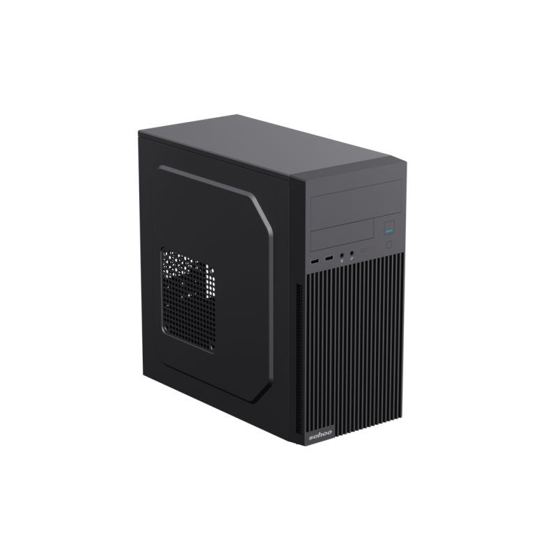 Корпус для ПК Sohoo 6521BK, Black
