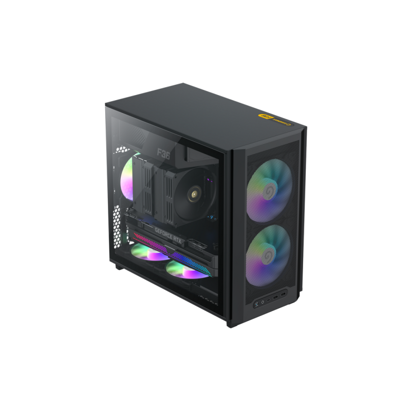 Корпус для ПК Gamemax F36, Black