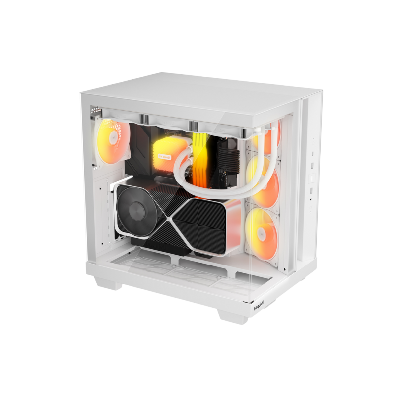 Case ATX be quiet! Ligh Base 500 LX, w/o PSU, 4x120mm ARGB fan, Front&Side TG, DF, USB-C, 2xUSB3.2, 1x3.5&quot