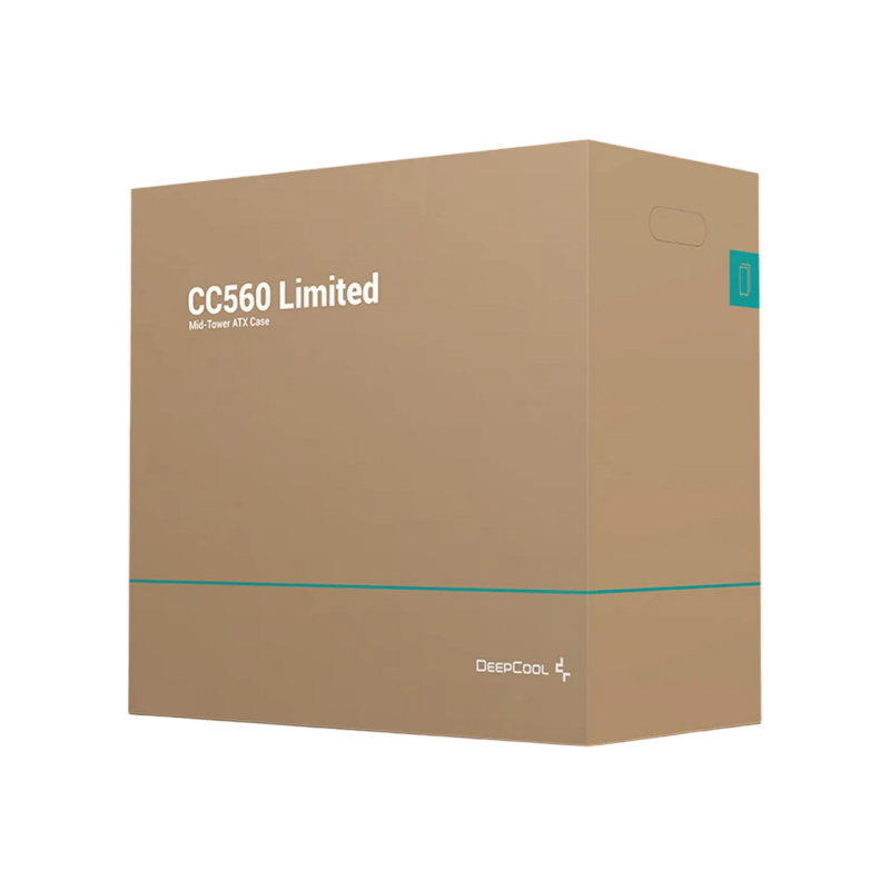 Корпус для ПК Deepcool CC560 Limited v2, Black