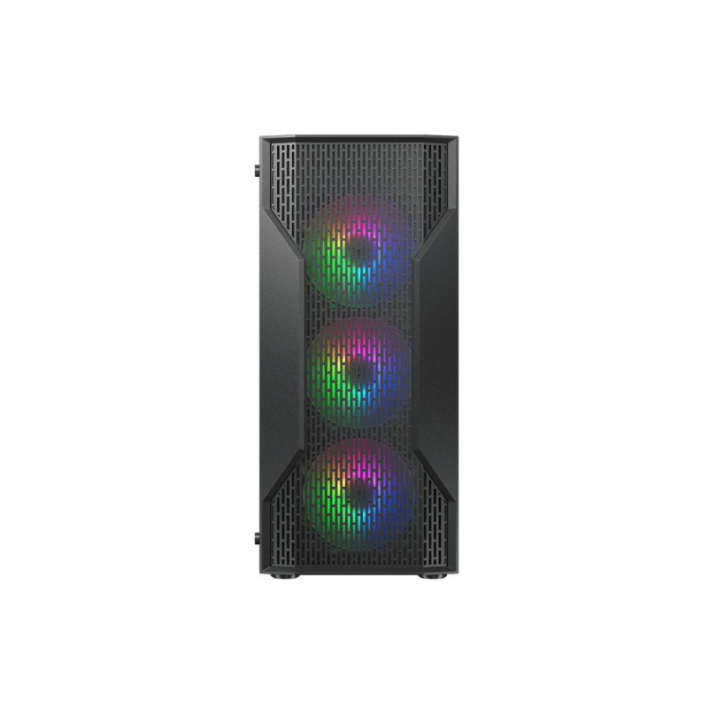 Case ATX Cougar MX 110 RGB w/o PSU 3x120front 1x120rear RGB fixed Tempered Glass 1xUSB3.0 1xUSB2.0 2x2.5" 2x3.