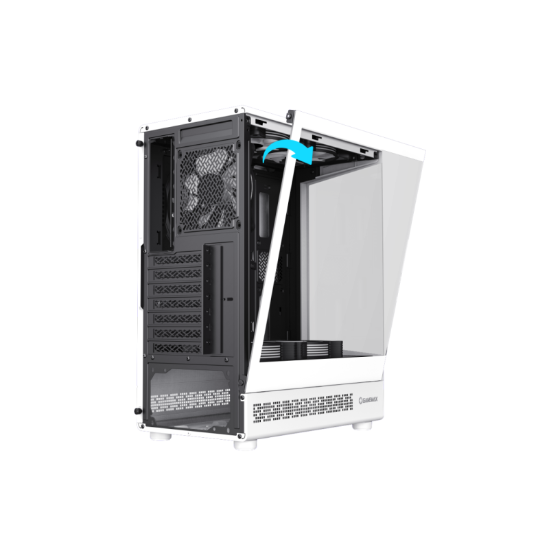 Корпус для ПК Gamemax Vista COC AW, White