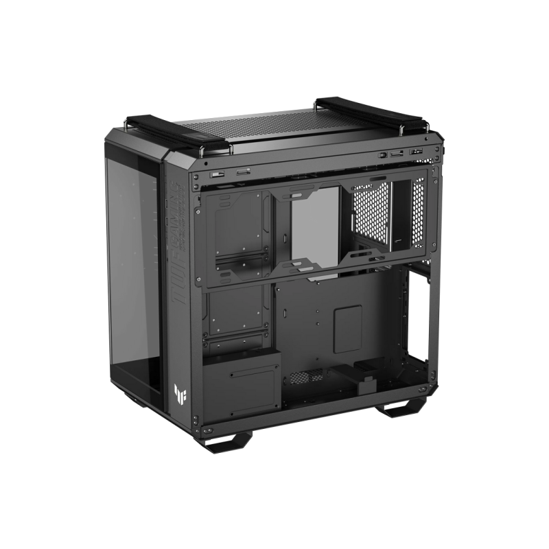 Case ATX Asus TUF GAMING GT502 HORIZON TG ARGB, 3x120mm & 1x120mm, Tempered Glass, 2xUSB 3.2, 2xUSB 2x2, 1xUSB-