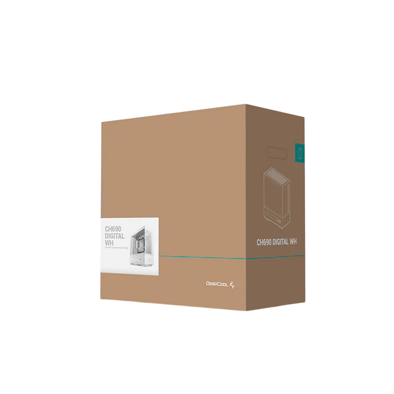 Корпус для ПК Deepcool CH690 Digital, White