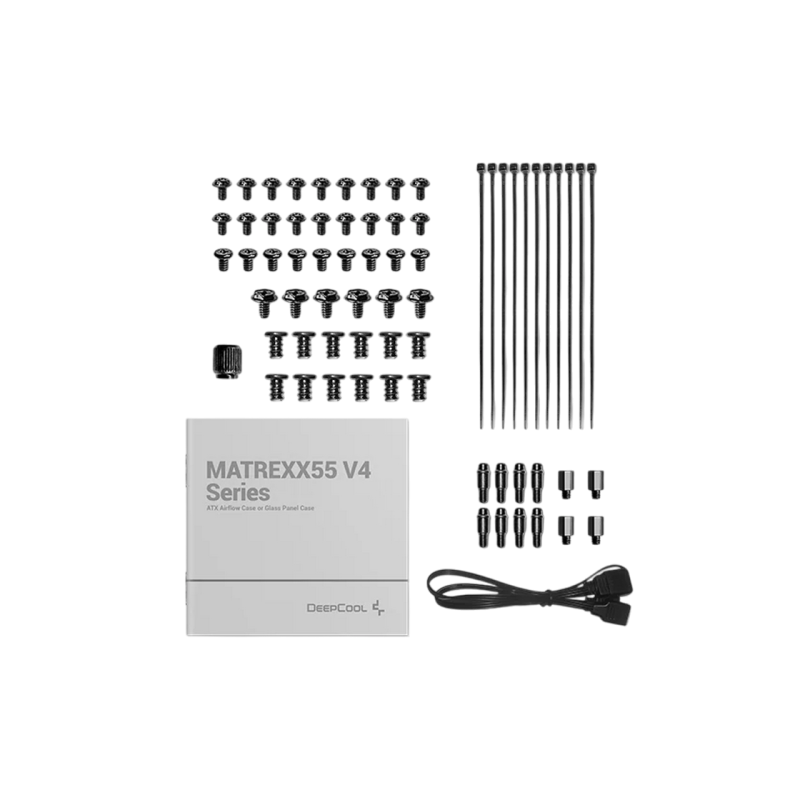 Корпус для ПК Deepcool Matrexx 55 MESH v4, Black