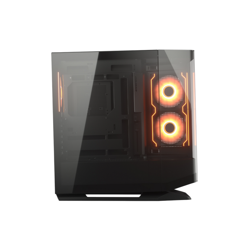 Case EATX Cougar FV 270 RGB w/o PSU 3x120 M/B side 1x120rear ARGB PWM revers Glass: Front&Side 2xUSB3.0 1xUSB-C