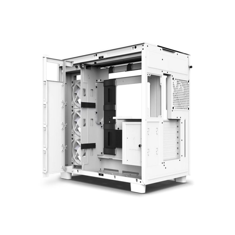 Корпус для ПК NZXT H9 Flow, Белый