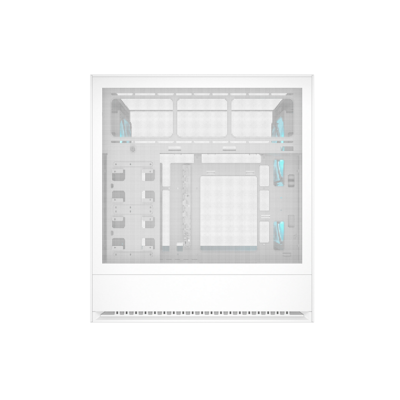 Case ATX Cougar OmnyX White w/o PSU 2x160front 2x160rear PWM ARGB fans Glass: Top & Side, RGB Hub 4xUSB3.0