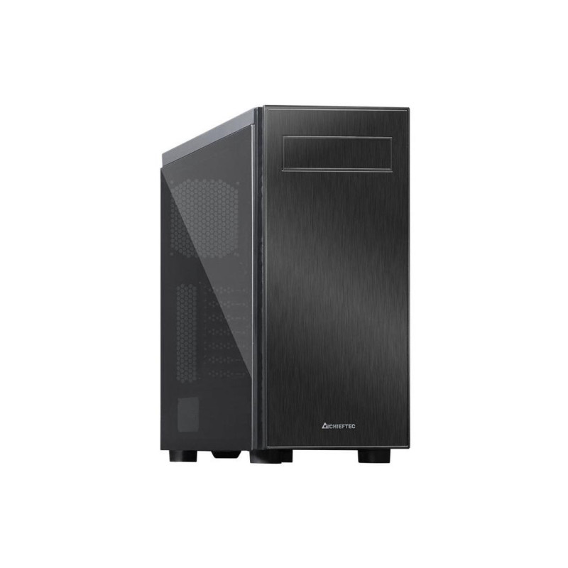 Carcasa PC Chieftec Hawk Tempered Glass, Black