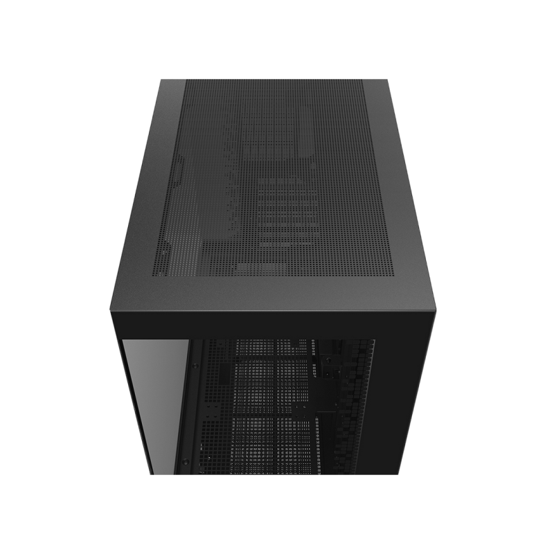 Case mATX Deepcool CH690 Digital, w/o PSU, 2xUSB3.0, 1XUSB-C, Tempered Glass, None Fans, 2x2.5", 1x3.5",