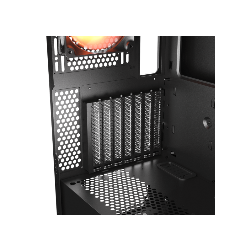 Case ATX Cougar Airface ECO RGB w/o PSU 2x180front PWM 1x120rear ARGB Tempered Glass, LED controller 2xUSB3.0 1xUSB