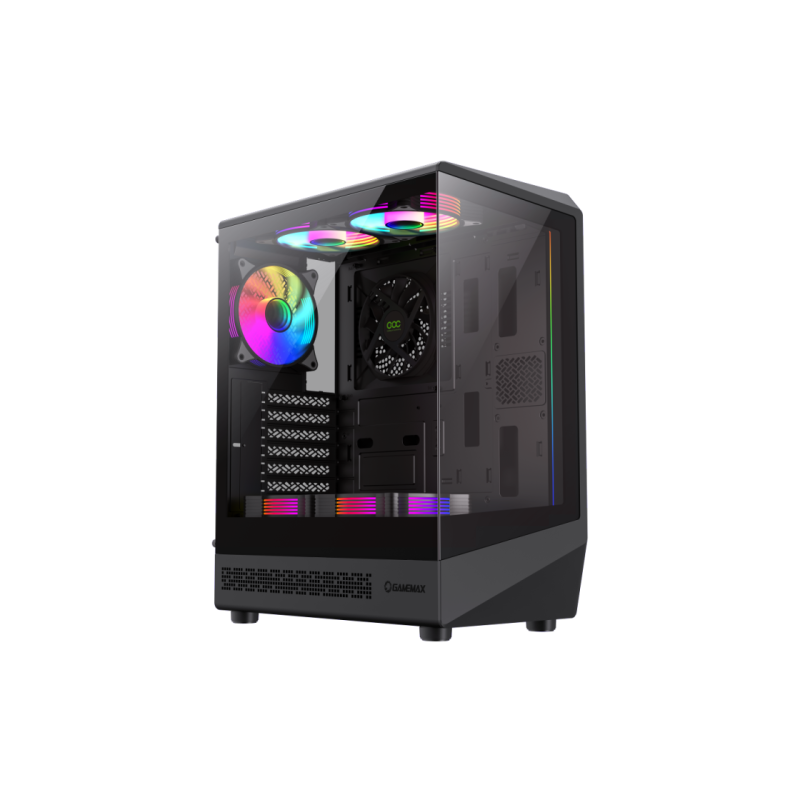 Корпус для ПК Gamemax Vista COC AB, Black Корпус для ПК Gamemax Vista COC AB, Black
