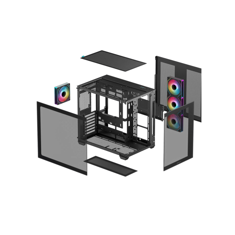 Корпус для ПК Deepcool CG530 4F, Black