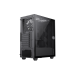Корпус ATX GAMEMAX Diamond CP BK, без блока питания, толщина слоя 0,5 мм, 2 x 120 мм ARGB-подсветки, 1 x 140 мм ARGB-подсветка, ARGB-концентратор, сетка на передней панели + светодиодная лента, 1 x USB3.1
