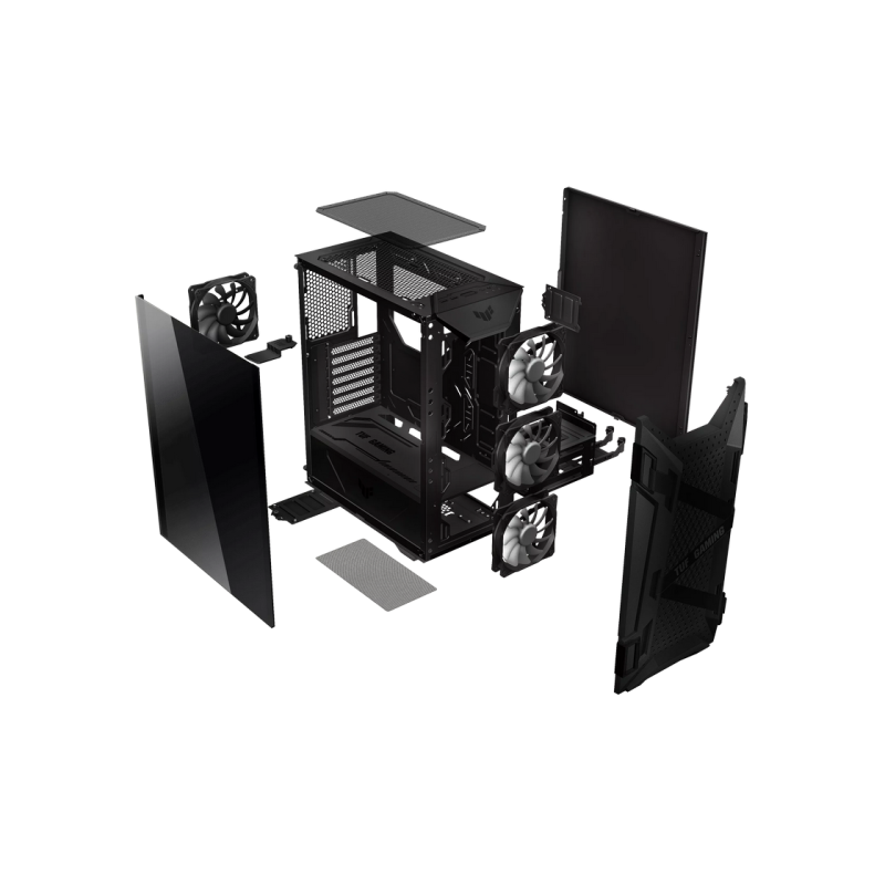 Корпус для ПК Asus TUF Gaming GT301, Black