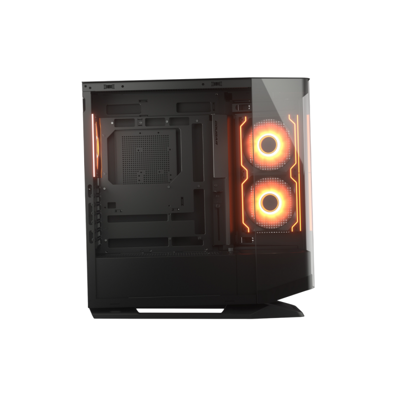 Case EATX Cougar FV 270 RGB w/o PSU 3x120 M/B side 1x120rear ARGB PWM revers Glass: Front&Side 2xUSB3.0 1xUSB-C